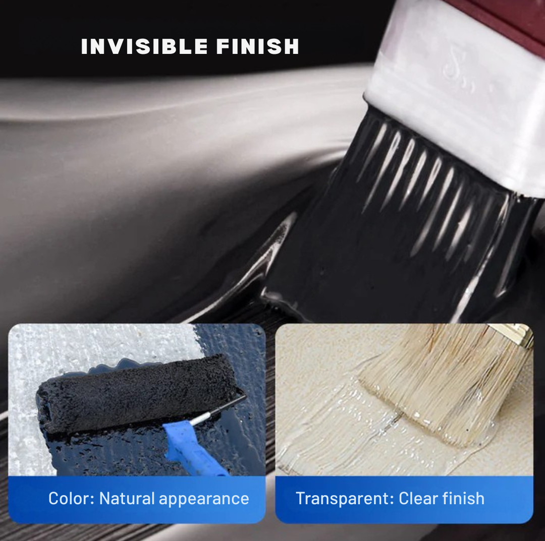 Waterproof Sealant Coating for Walls, Floors & Concrete - Brush-On Leak Barrier 5