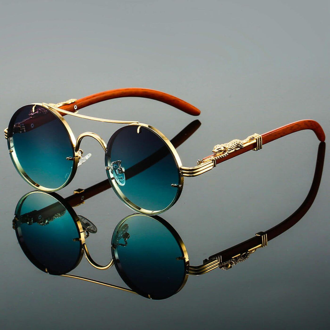 Retro Polarized Sunglasses with UV400 Protection 2
