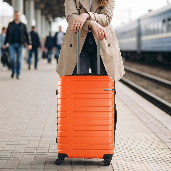 Expandable Hard Shell Carry-On Suitcase - Roamvex