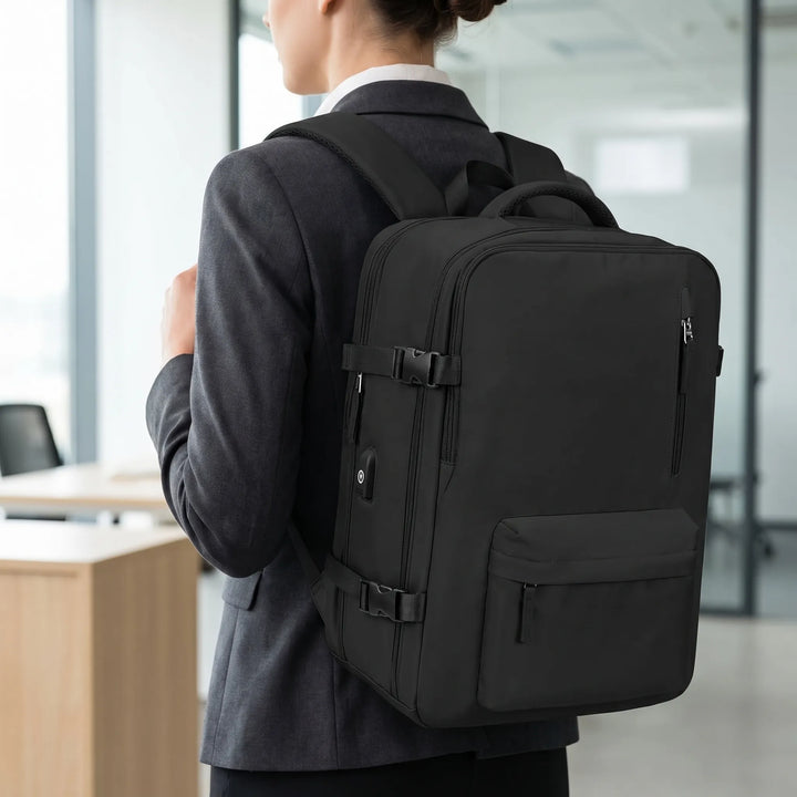 Expandable Multi-Compartment Laptop Backpack - Packvault