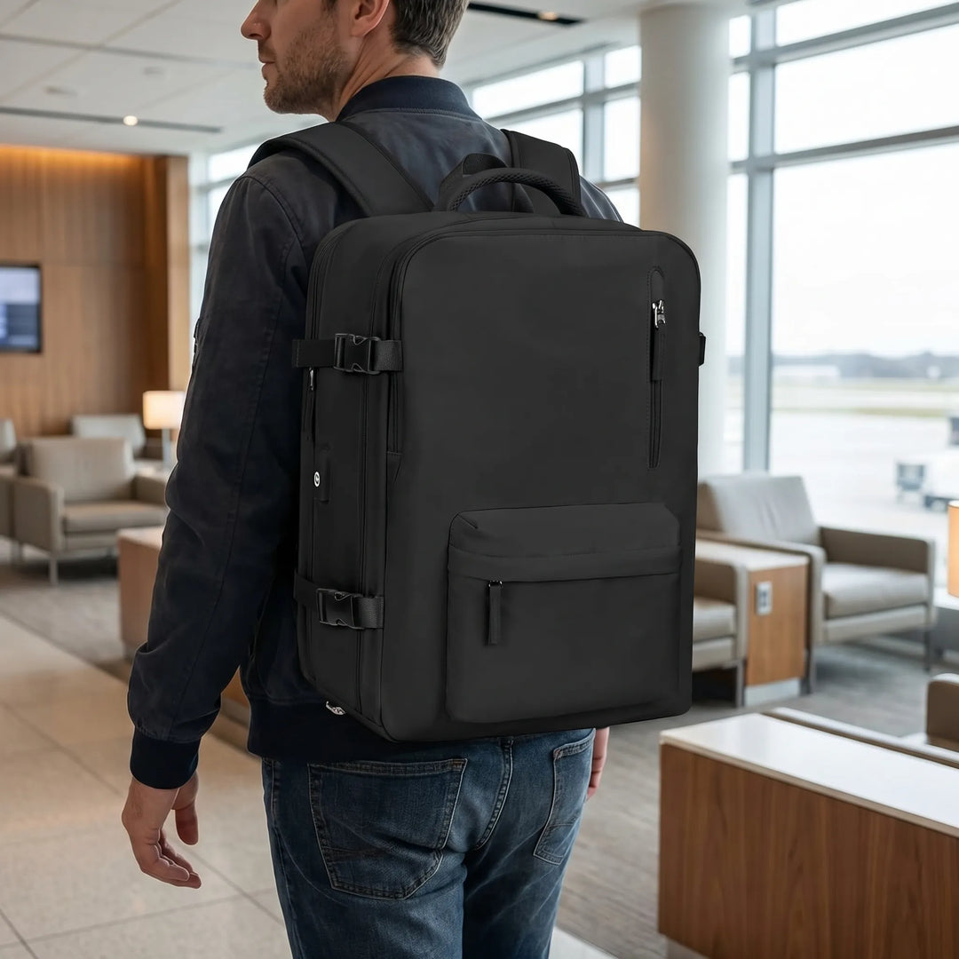 Expandable Multi-Compartment Laptop Backpack - Packvault