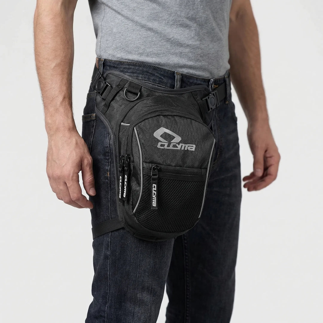 Expandable Motorcycle Drop Leg Bag - Kinetiqo