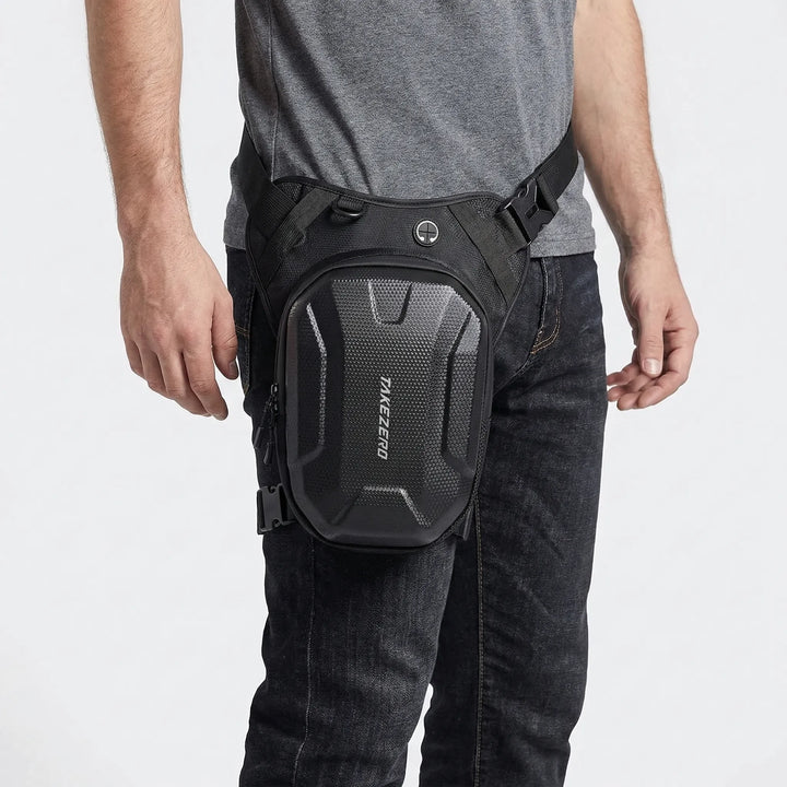 Expandable Motorcycle Drop Leg Bag - Kinetiqo
