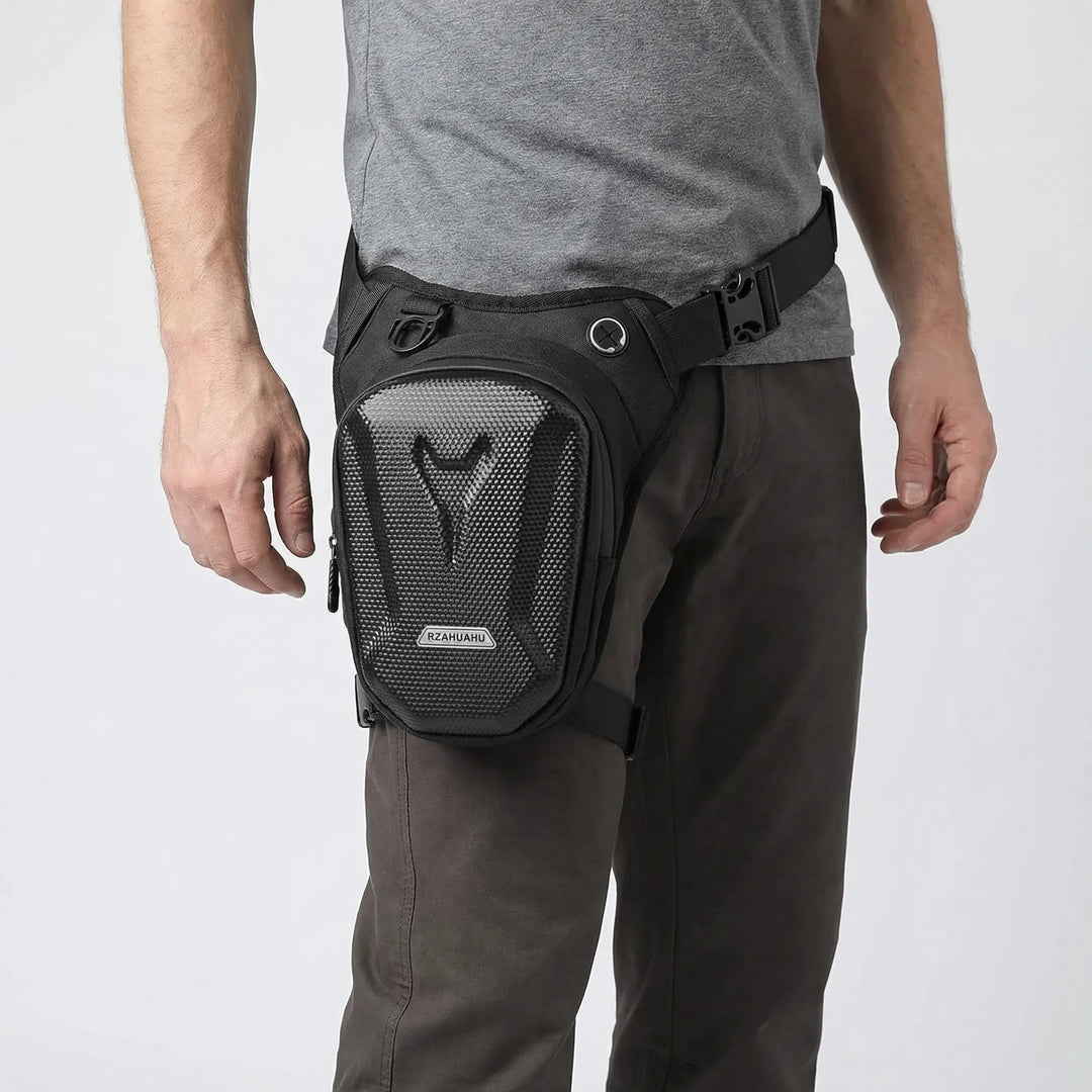 Expandable Motorcycle Drop Leg Bag - Kinetiqo