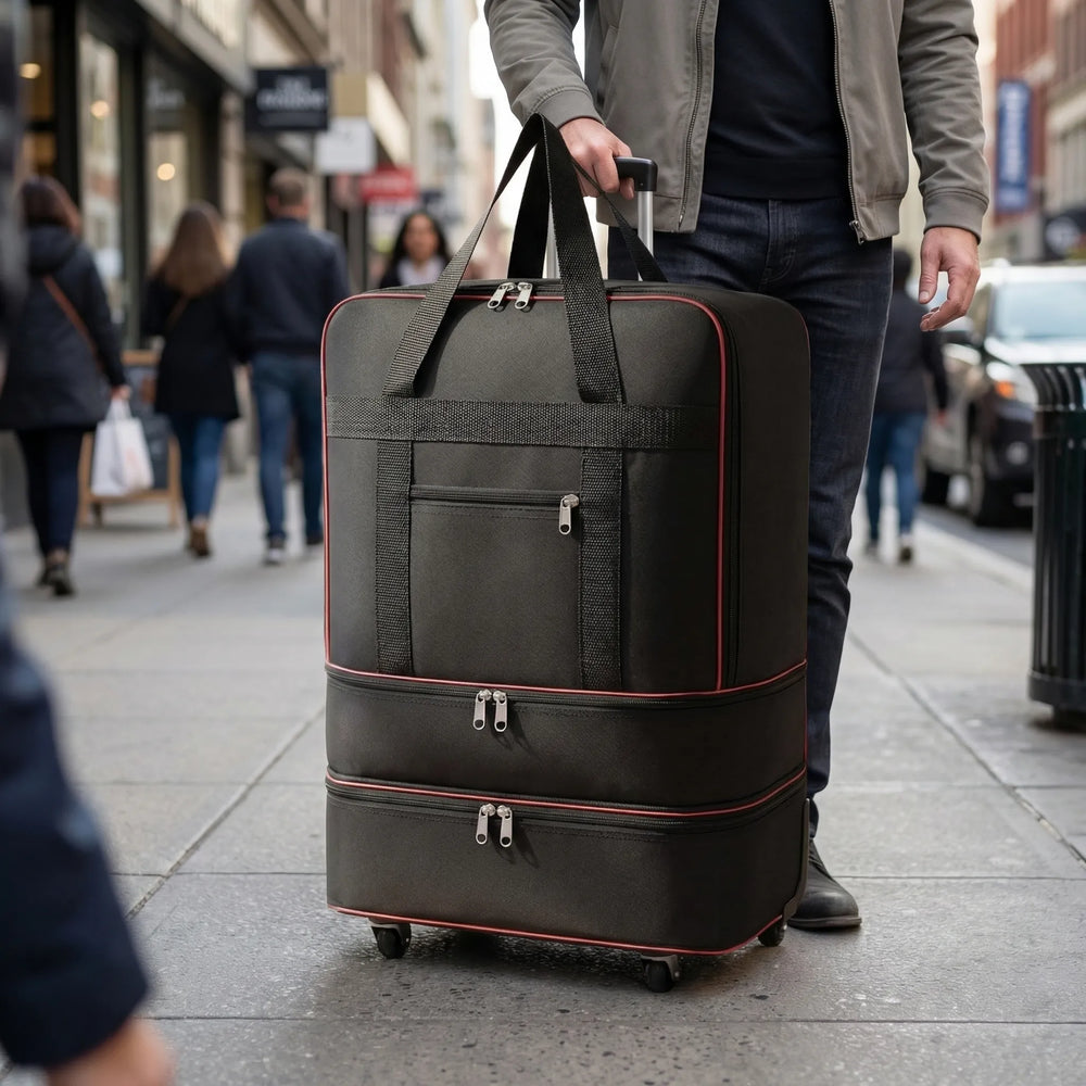 Expandable Rolling Travel Bag - Expandio