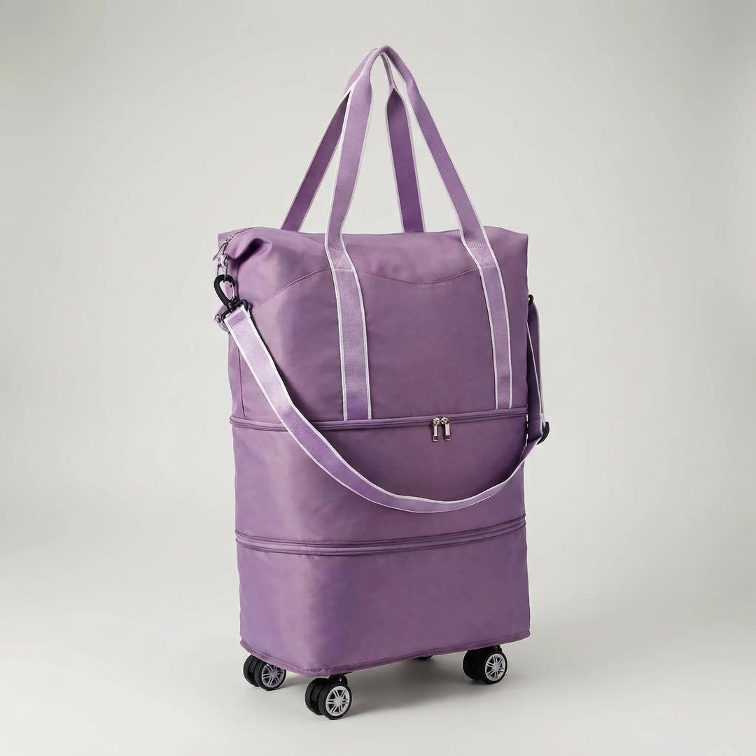 Expandable Rolling Travel Bag - FlexiTote