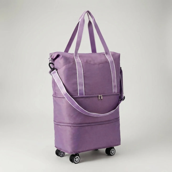 Expandable Rolling Travel Bag - FlexiTote