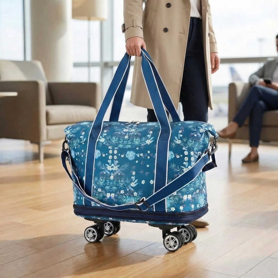 Expandable Rolling Travel Bag - FlexiTote