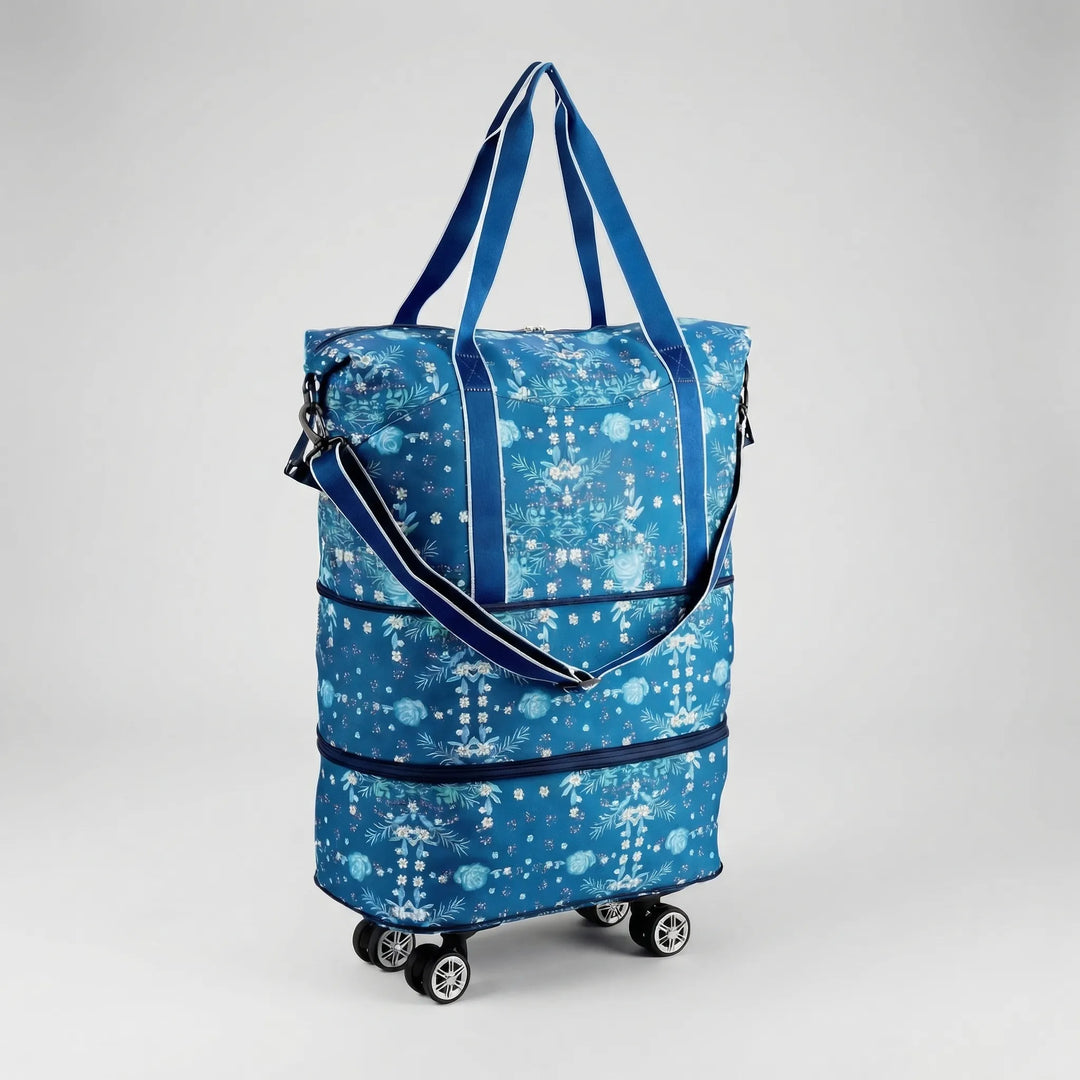 Expandable Rolling Travel Bag - FlexiTote