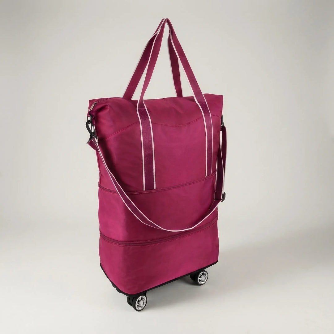 Expandable Rolling Travel Bag - FlexiTote