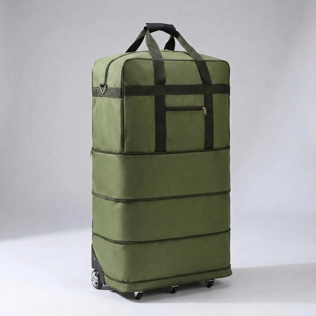 Expandable Soft Rolling Luggage - FlexiRoll