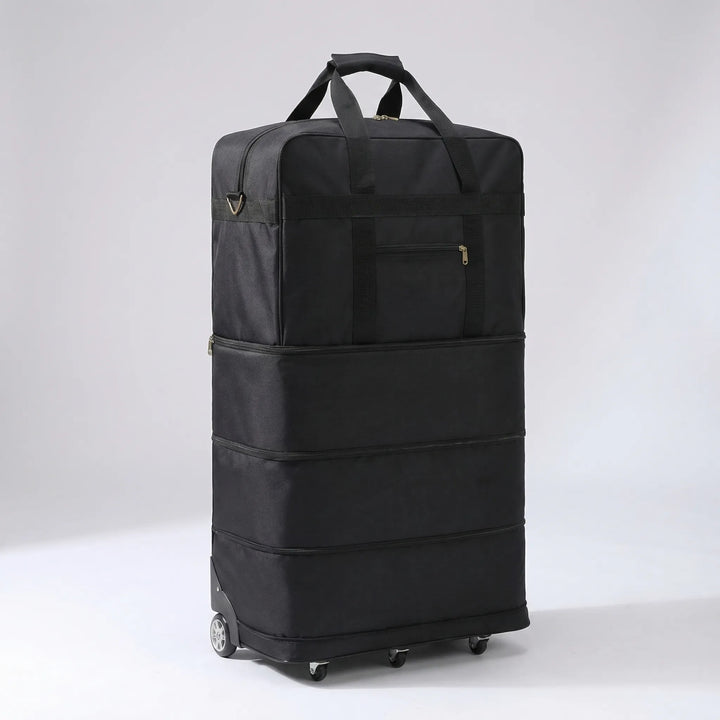 Expandable Soft Rolling Luggage - FlexiRoll