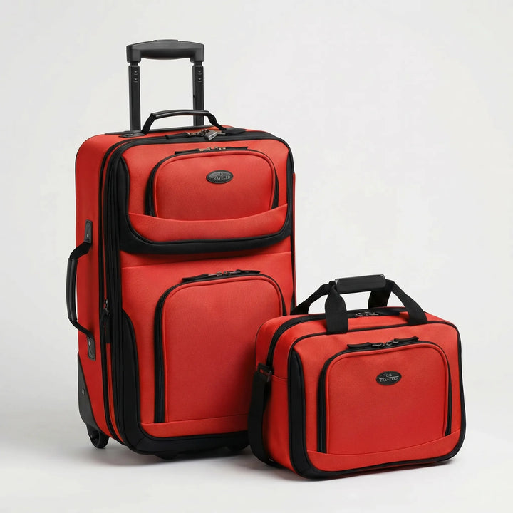 Expandable Softside Carry-On Luggage Set - Voytrex