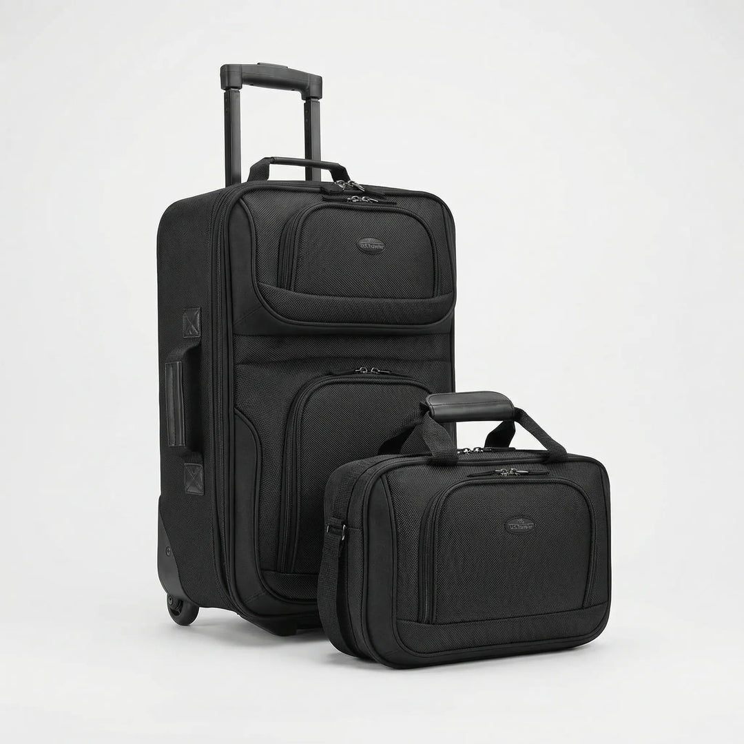 Expandable Softside Carry-On Luggage Set - Voytrex