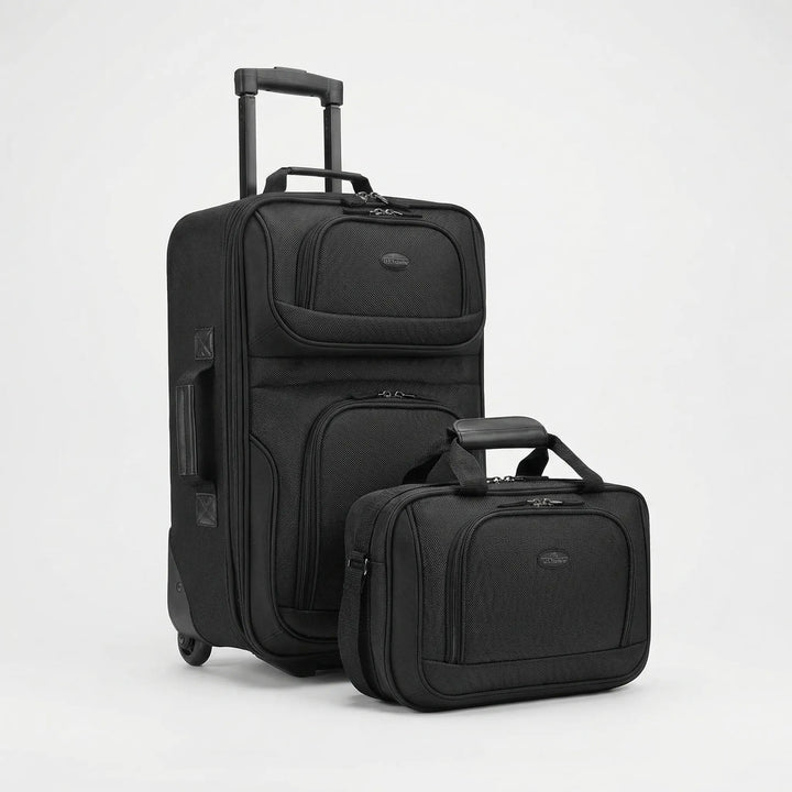 Expandable Softside Carry-On Luggage Set - Voytrex