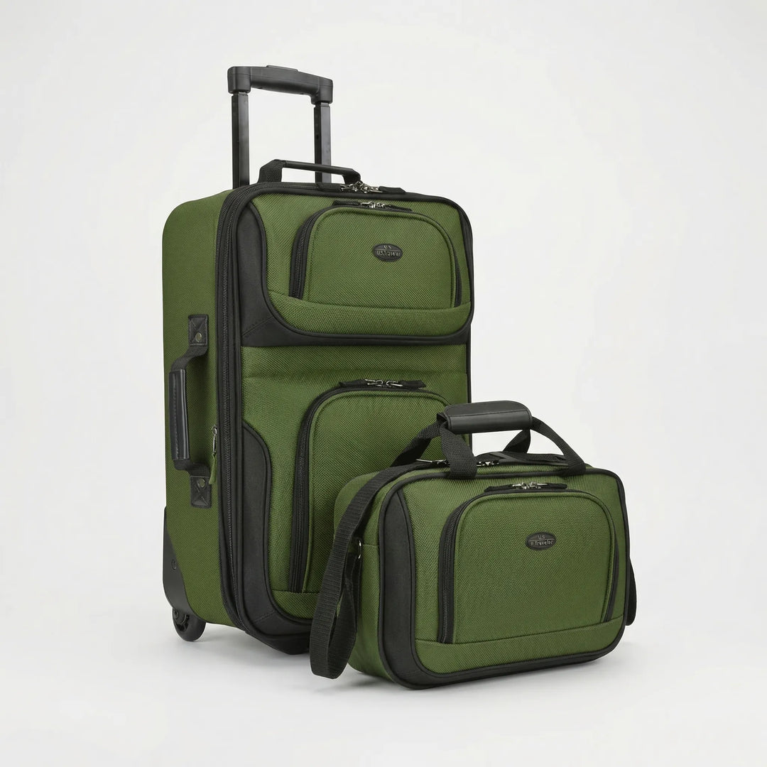 Expandable Softside Carry-On Luggage Set - Voytrex