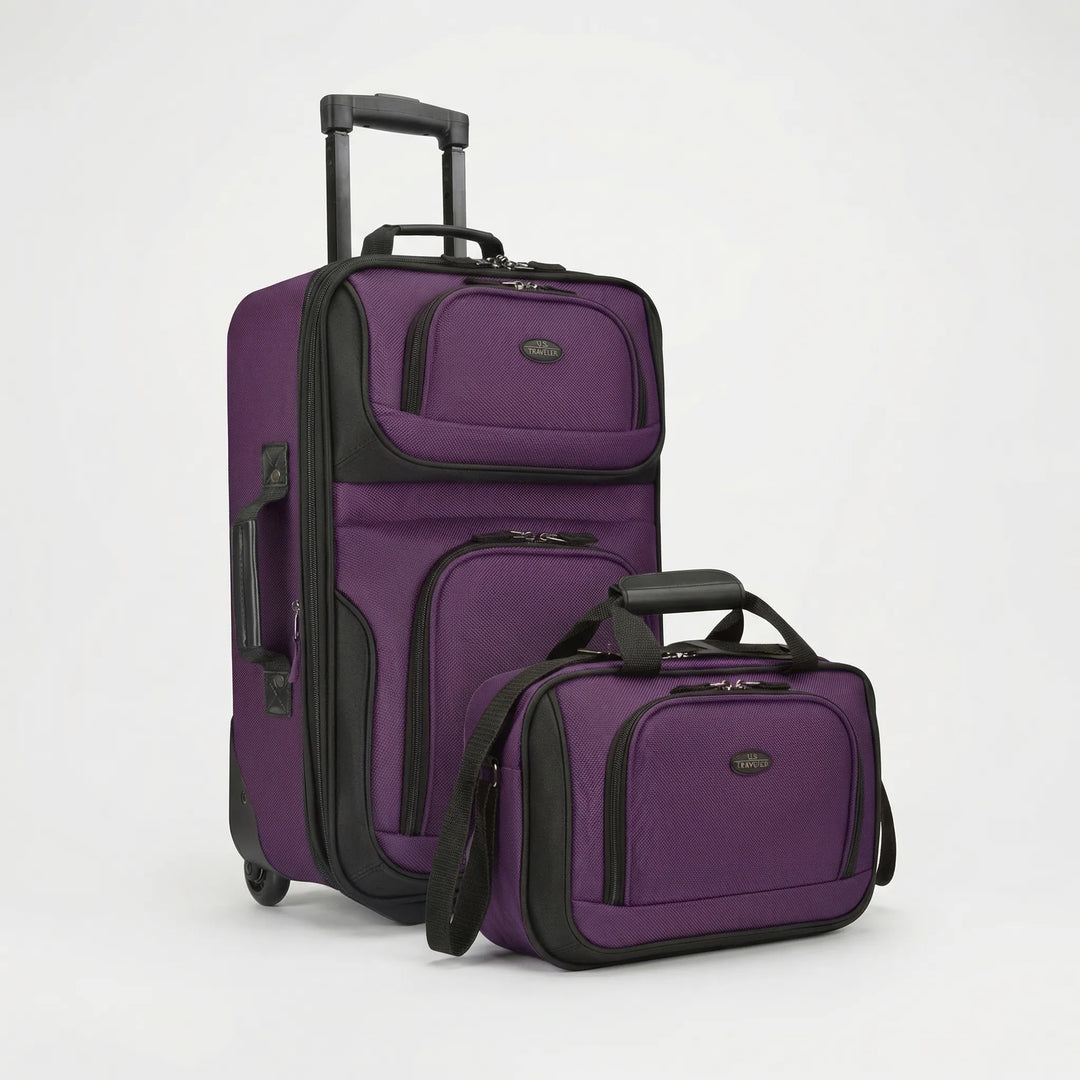 Expandable Softside Carry-On Luggage Set - Voytrex