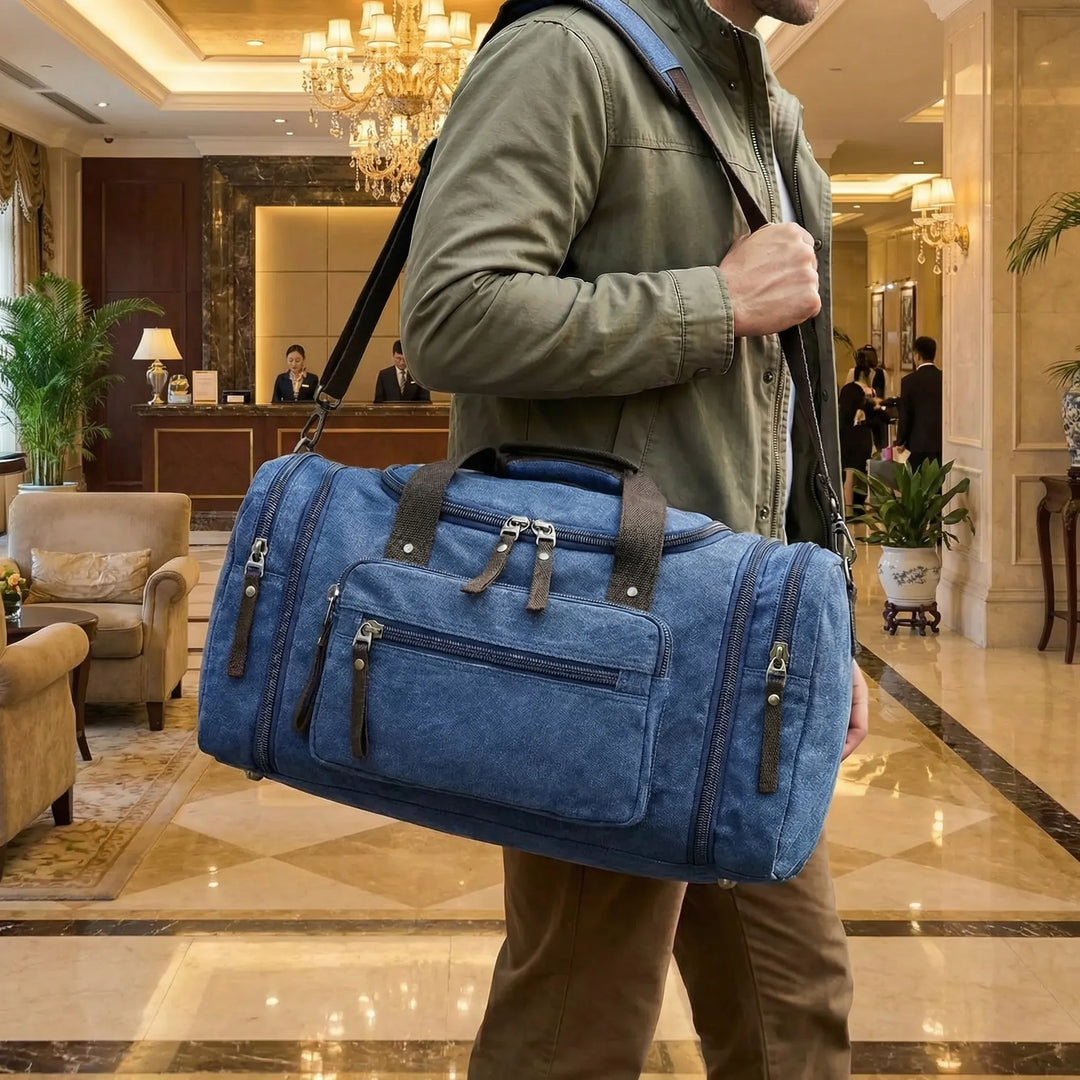 Expandable Weekender Duffel Bag - Voyagely