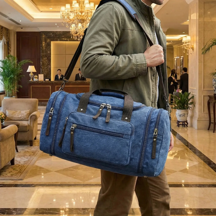 Expandable Weekender Duffel Bag - Voyagely