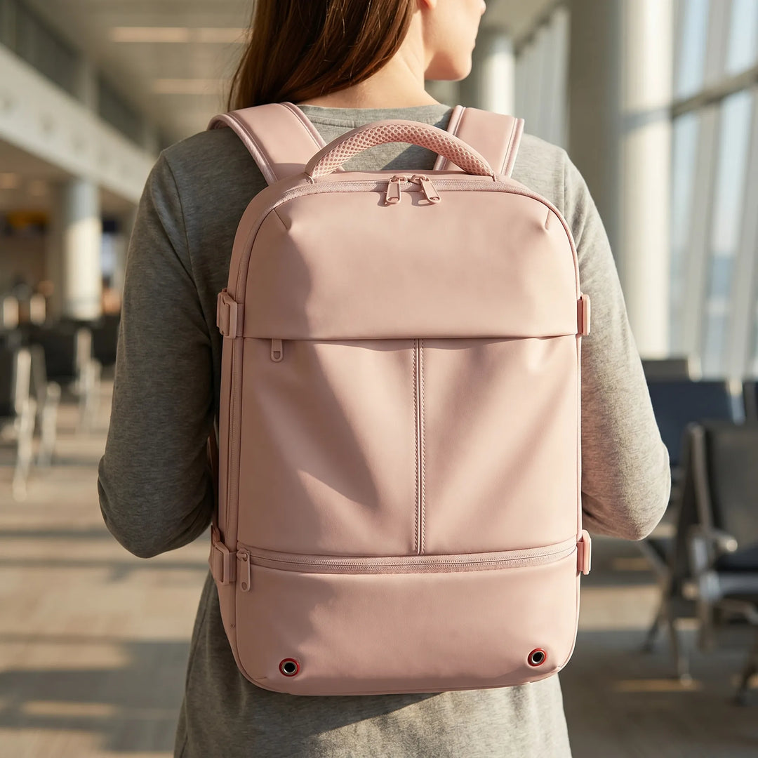 Expandable Vacuum Compression Travel Backpack - Packvac