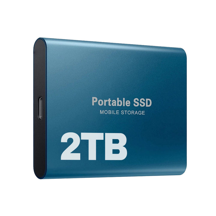 External SSD 2TB USB-C High-Speed Portable Storage Drive 1
