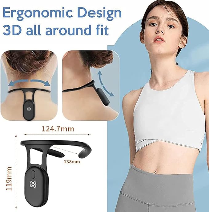Ultrasonic Lymphatic Drainage Massager for Neck