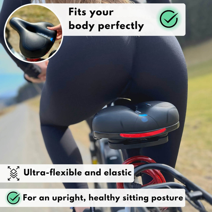Bike Saddle | Ergonomic Comfort | Shock-Absorbing Design 4