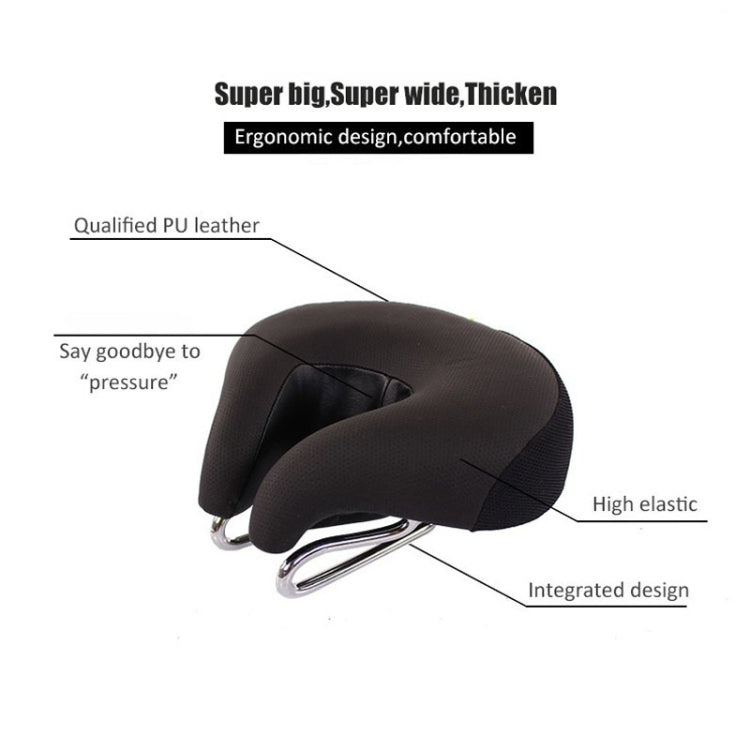 Noseless Mountain Bike Seat | Ergonomic Padded Cushion | Pressure Relief 4