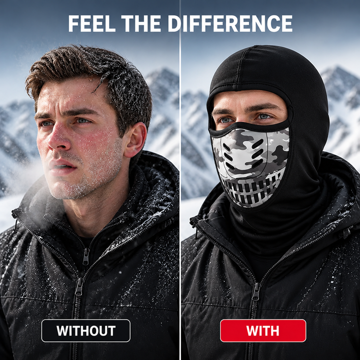 Windproof Cold-Weather Face Mask with Full Face and Neck Coverage 3