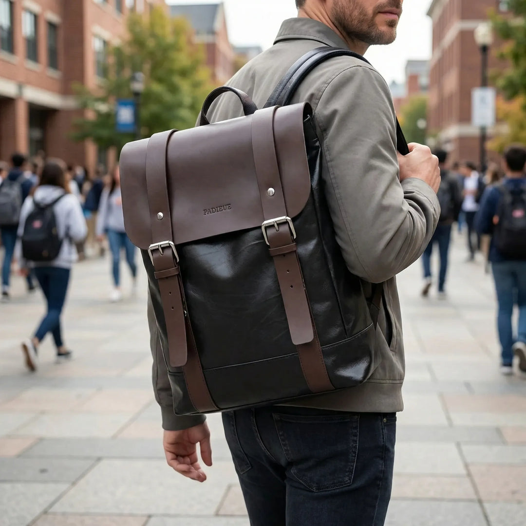 Flap-Top Commuter Backpack - Trekora