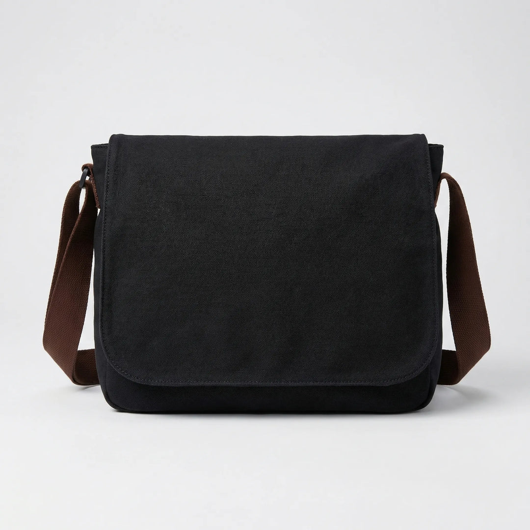 Classic Flap-Over Messenger Shoulder Bag - Satchven
