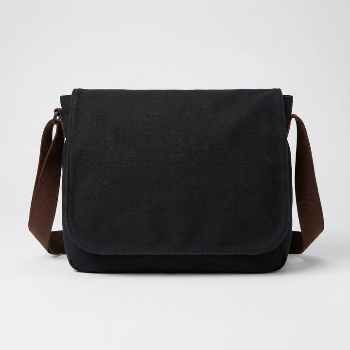 Classic Flap-Over Messenger Shoulder Bag - Satchven