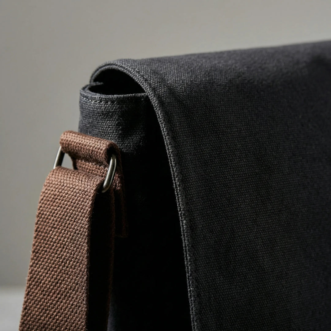 Classic Flap-Over Messenger Shoulder Bag - Satchven