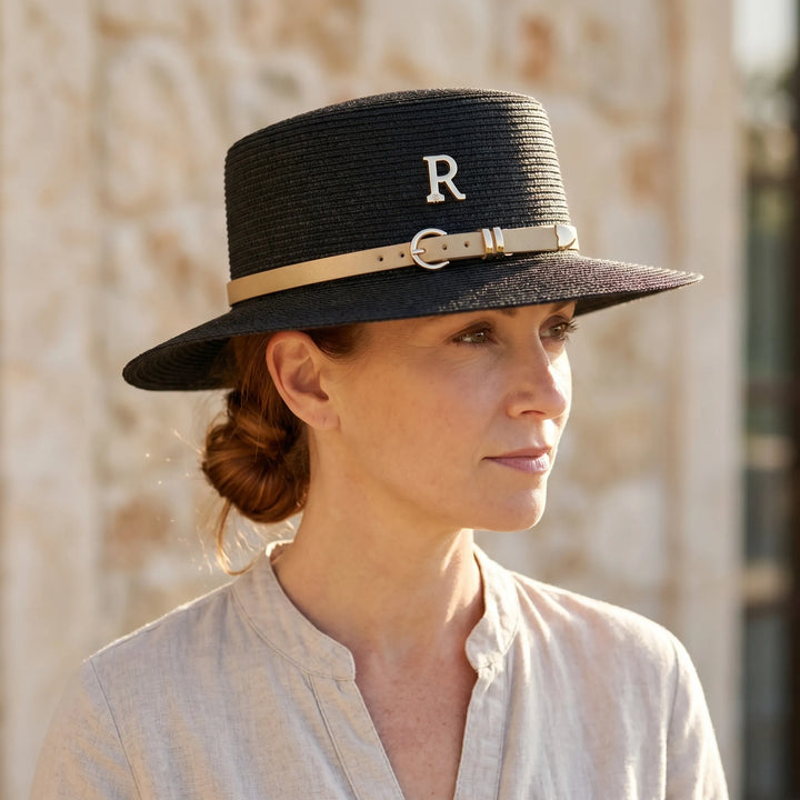 Flat Crown Wide Brim Hat - Brimmor