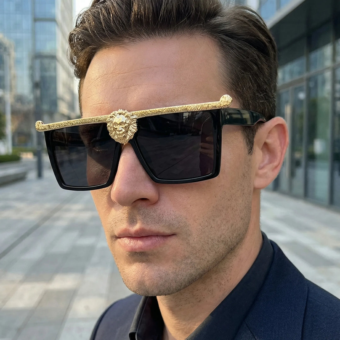 Flat Top Square Sunglasses - Leonari