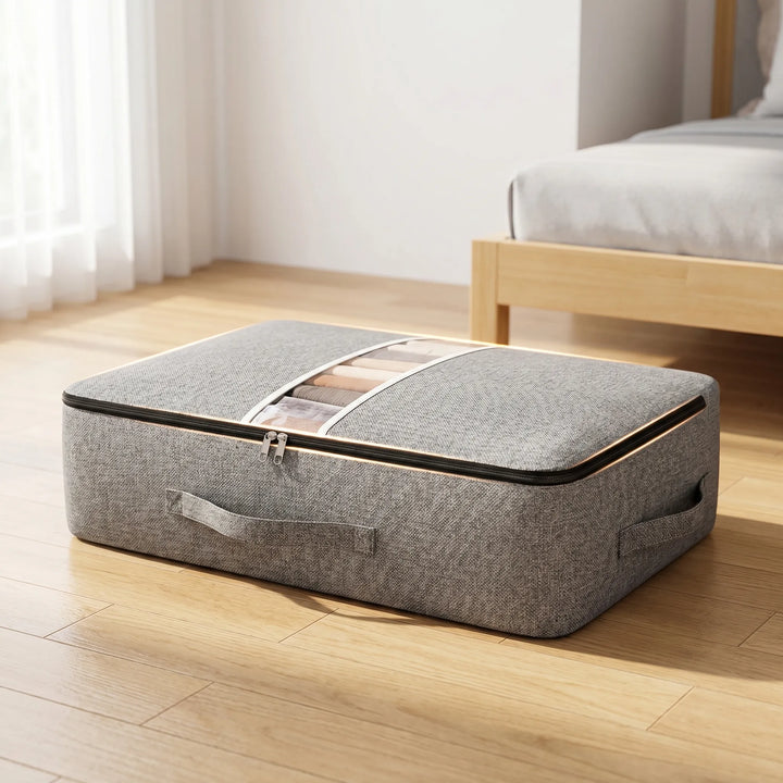 Flat Under-Bed Zip Storage Bag - Undervia