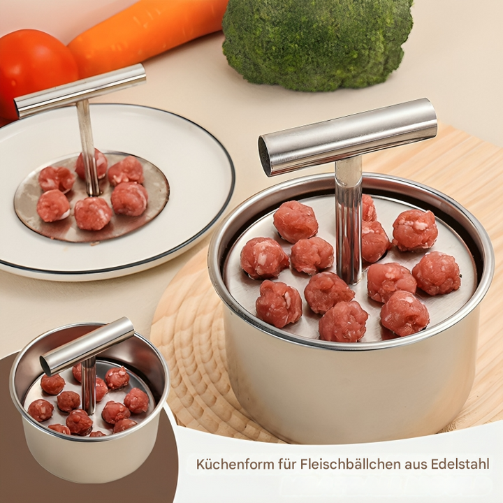 Meatball Maker | Even-Size Shaper | Stainless Steel Kitchen Tool 1