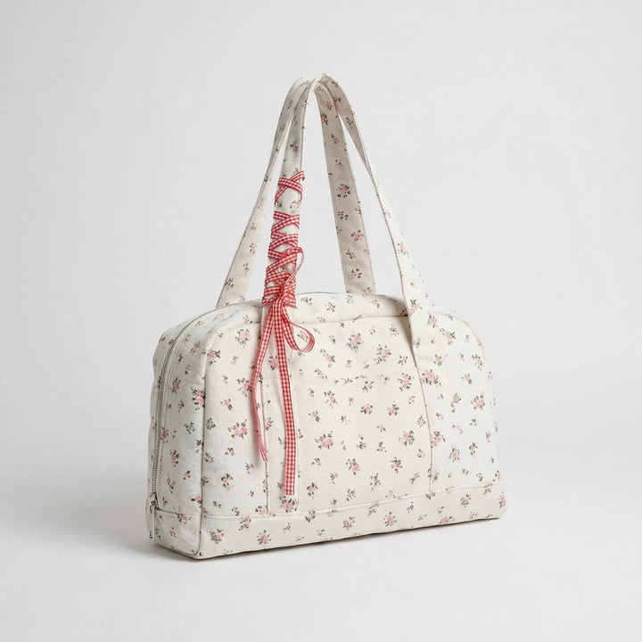 Large Floral Weekender Duffle Bag - Florelle