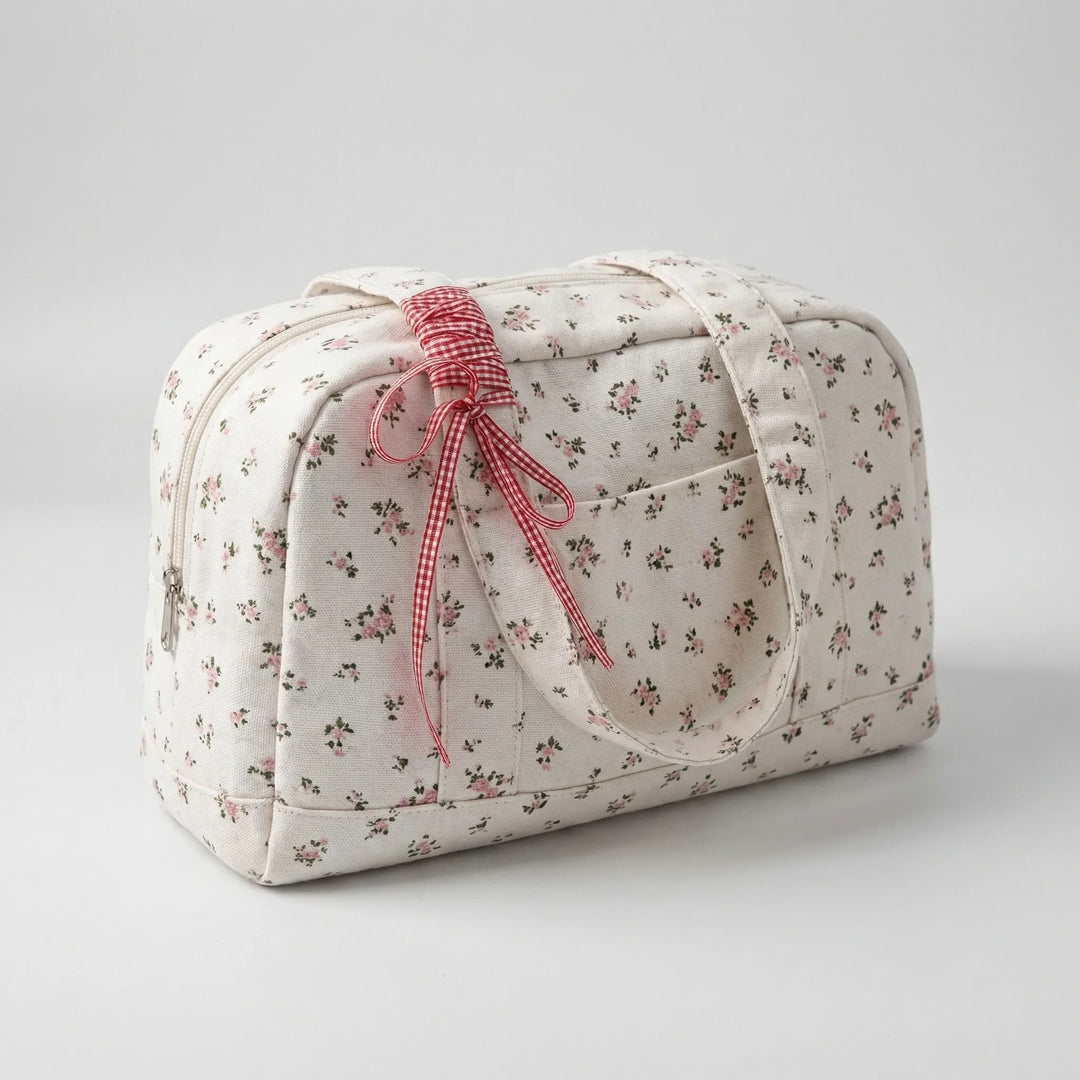 Large Floral Weekender Duffle Bag - Florelle