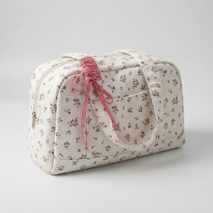 Large Floral Weekender Duffle Bag - Florelle