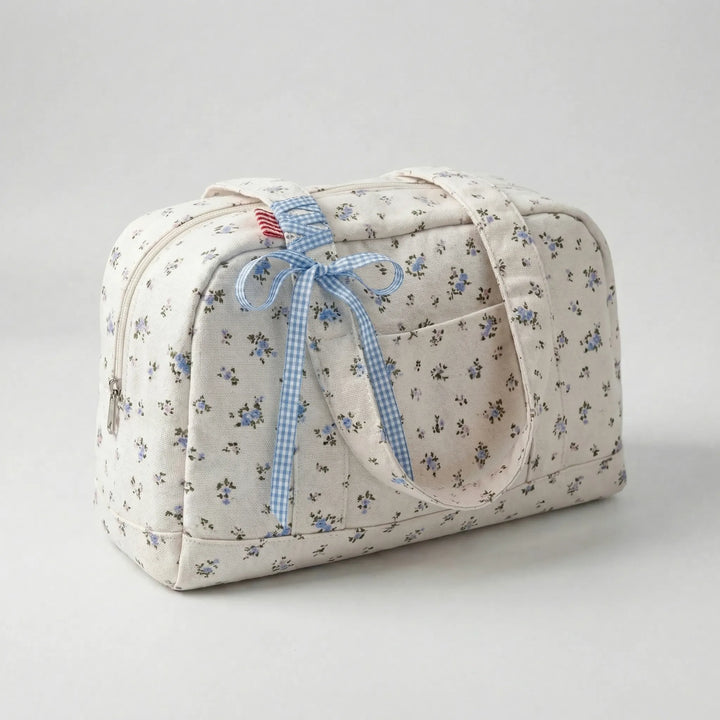 Large Floral Weekender Duffle Bag - Florelle