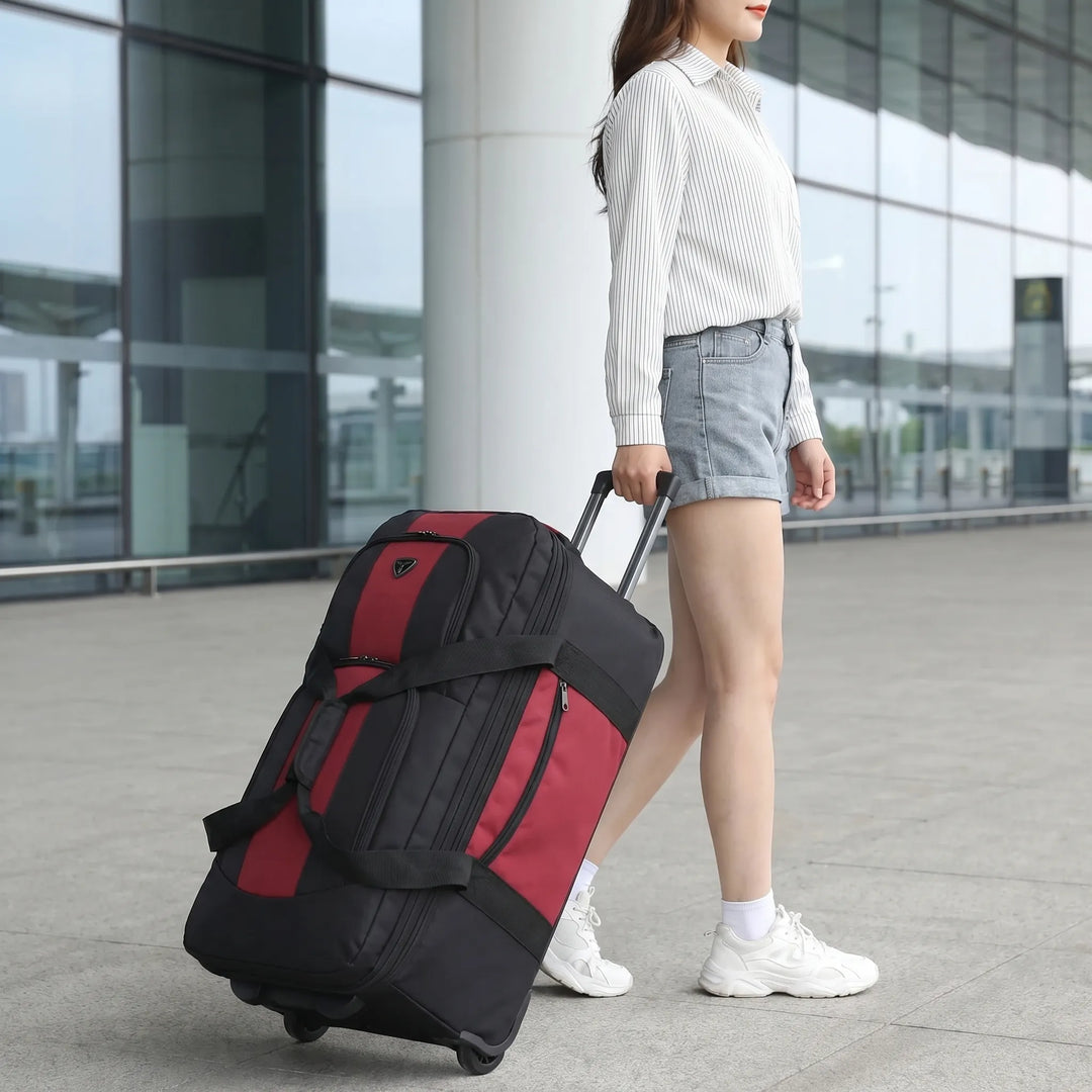 Foldable Rolling Duffel Bag - Omnivoy