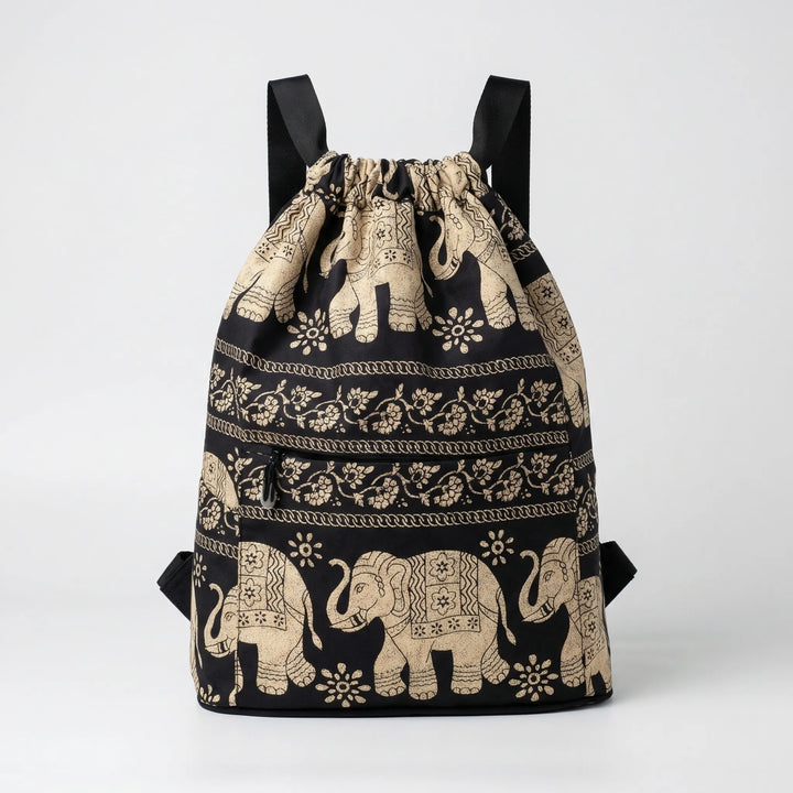 Foldable Drawstring Travel Backpack - Folvaree