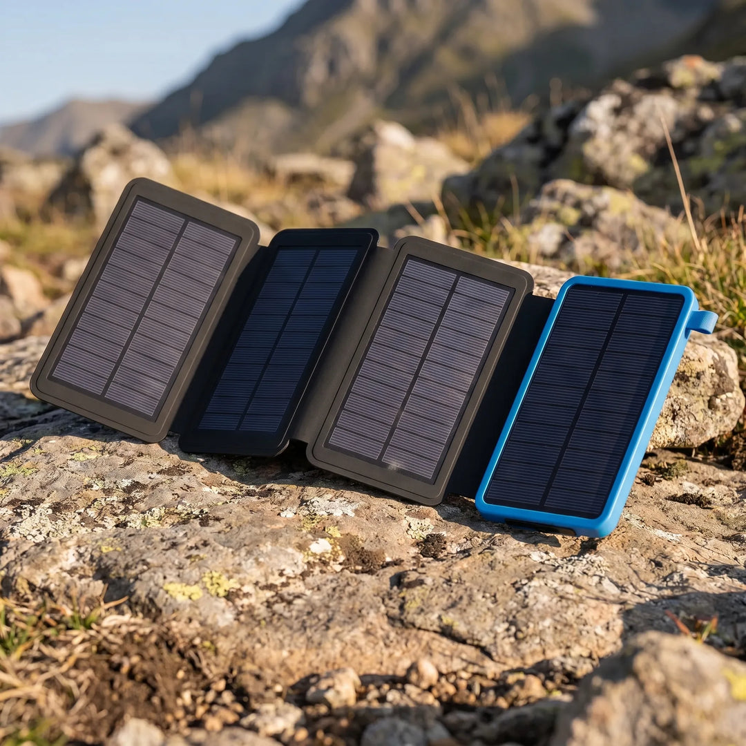 Foldable Solar Panel Power Bank - Voltrek