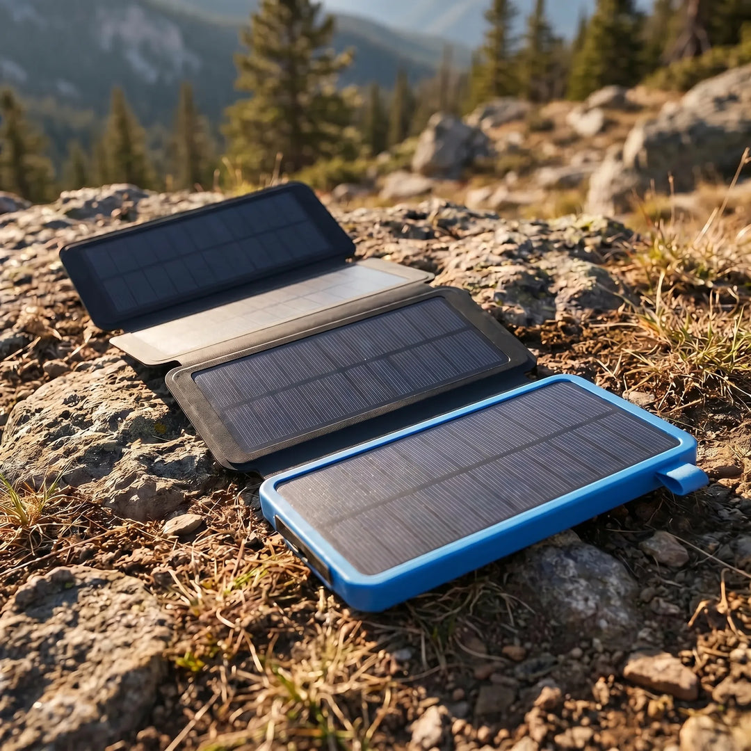 Foldable Solar Panel Power Bank - Voltrek
