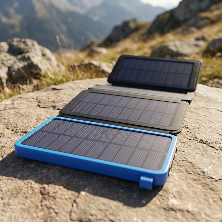 Foldable Solar Panel Power Bank - Voltrek