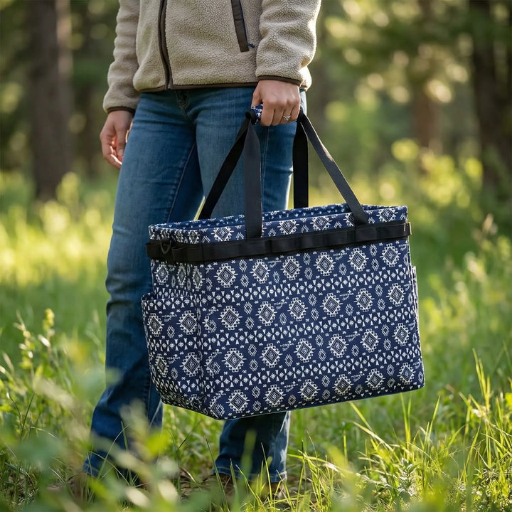 Large Foldable Waterproof Camping Duffle Bag - Treklode