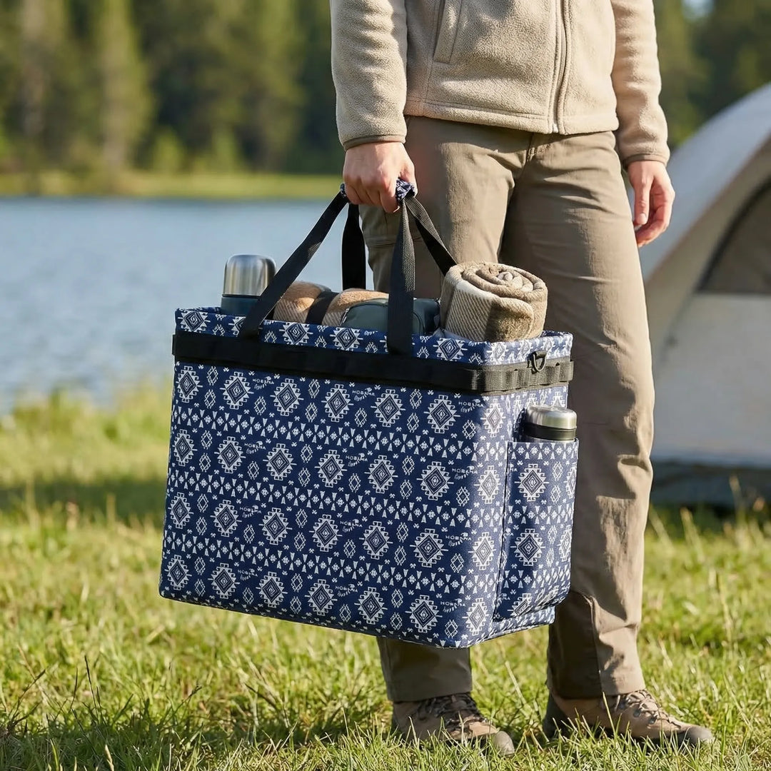 Large Foldable Waterproof Camping Duffle Bag - Treklode