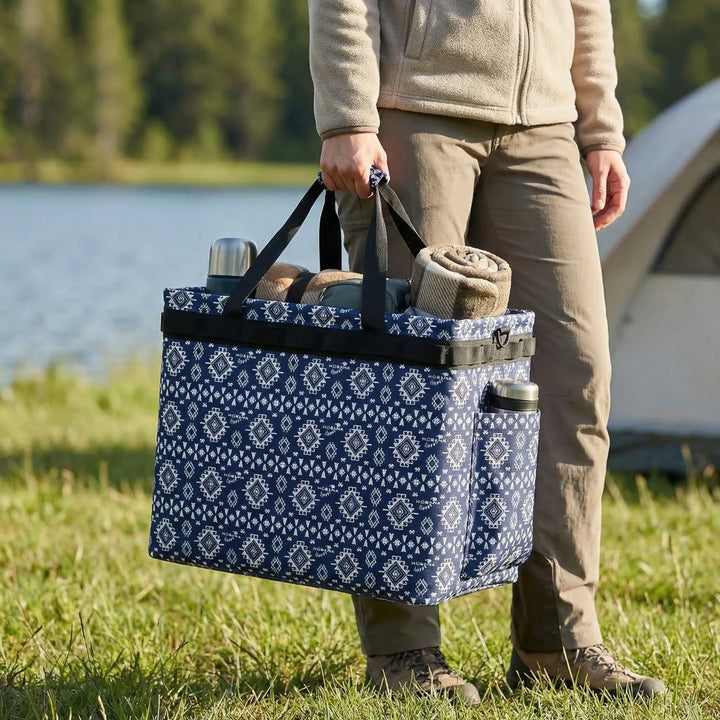 Large Foldable Waterproof Camping Duffle Bag - Treklode