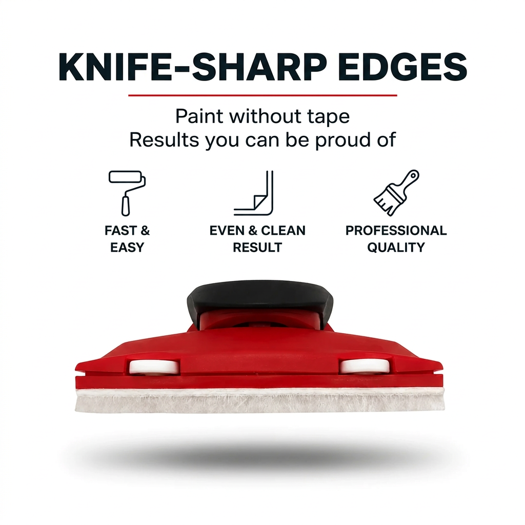 Paint Edger Tool for Straight Lines Without Tape 1